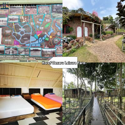 Koref Desaru Leisure Farm Kota Tinggi Johor — 海滨有机生态旅游度假村